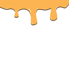 Illustration of melted honey