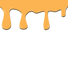 Illustration of melted honey