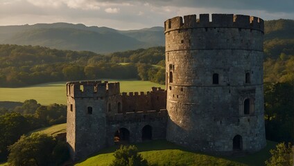 The archer tower remains a vital part of the fort