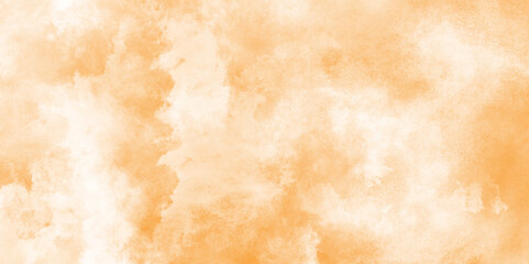 watercolor background textures with clouds and stains, Old paper texture with stains and scratches, Hand painted abstract cloud texture, Paint leaks and ombre effects orange or brown watercolor.