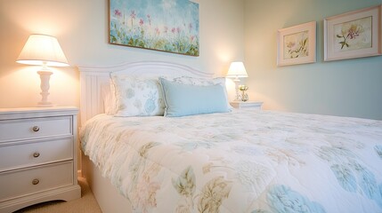 Cozy and Inviting Bedroom with Soft Colors