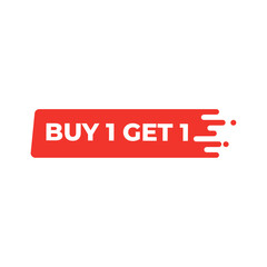 buy 1 get 1 free label design template