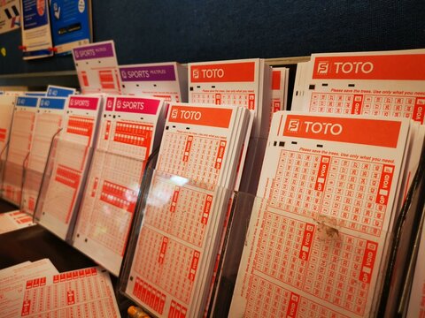 Singapore: 5 Nov 2019: 4D and TOTO, the betting slip of Singapore Pools, a state owned ballot company in Singapore. That has more people buying and buying