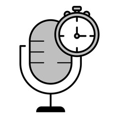 Focused ASMR Experience Icon. Sensory Relaxation and Audio Symbol – Vector Illustration for Niche Content Concepts