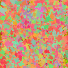 Abstract painting Multicolored transparent shapeless painterly strokes Blurry painted seamless pattern in vivid colors Grunge effect Grainy multicolor background