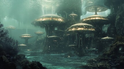 Underwater human colonies 