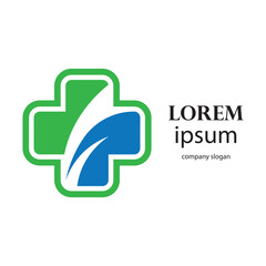 hospital and health clinic logo design