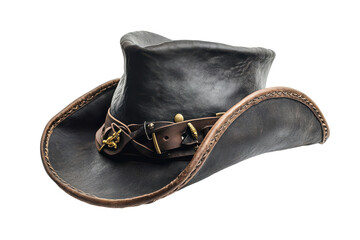 Creative Pirate Hat Isolated on transparent Background for Fantasy and Costume Design Projects