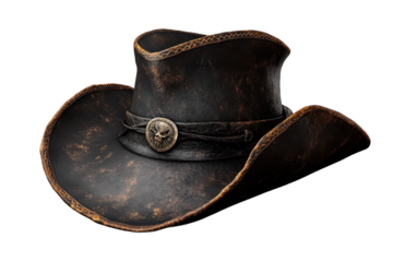 Pirate Hat Isolated on Transparent Background for Creative Designs and Thematic Projects