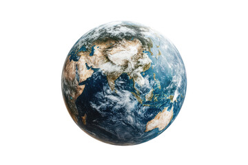 Planet Earth Isolated on transparent Background - A Stunning Visual for Environmental Awareness and Educational Material