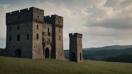 Visitors marvel at the craftsmanship of the ancient archer tower