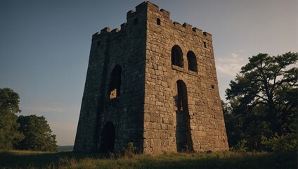 Visitors marvel at the craftsmanship of the historic archer tower
