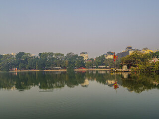 【ベトナム】ハノイ・ホアンキエム湖