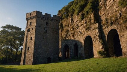 The archer tower serves as a reminder of forgotten stories