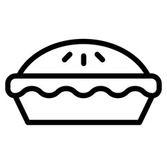 apple pie icon