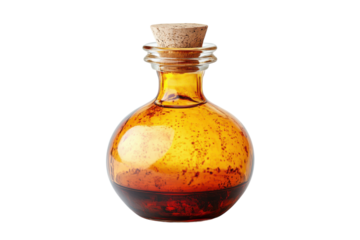 Isolated Potion Bottle on transparent Background Perfect for Fantasy Theme, Graphic Design, or Marketing Use
