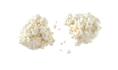 cottage cheese on transparent background 