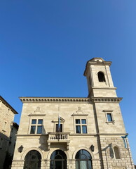The Parva Domus, an ancient building opposite the Palazzo Pubblico in San Marino, is almost seven hundred years old.