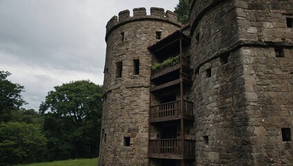 The archer tower stands as a reminder of ancient stories