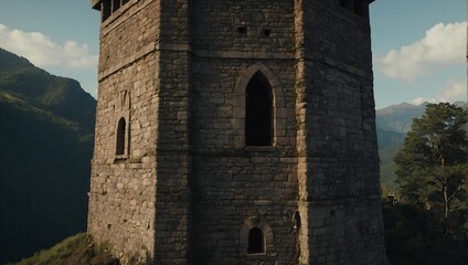 The archer tower stands as a testament to bravery