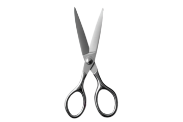 High-Quality Scissors Isolated on a Transparent Background Perfect for Graphic Design and Marketing Uses