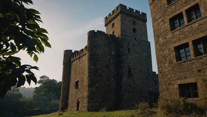 The archer tower stands resolute, a testament to local craftsmanship