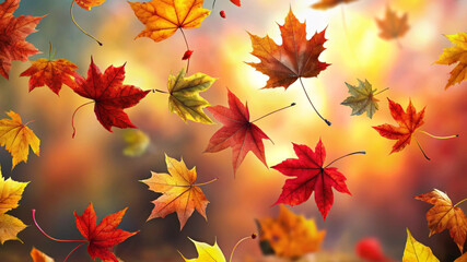 autumn leaves background