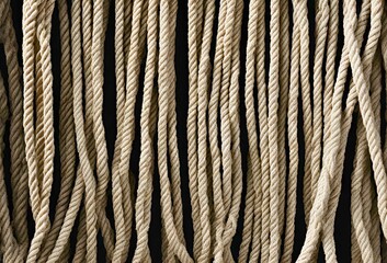 たくさんの麻紐