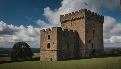 The archer tower stands tall a beacon of hope for future generations to cherish