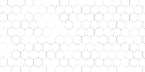 Black honeycomb on a white background. Isometric geometry. 3D illustration