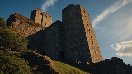 The archer tower stands tall, a reminder of the area&rsquo;s rich heritage