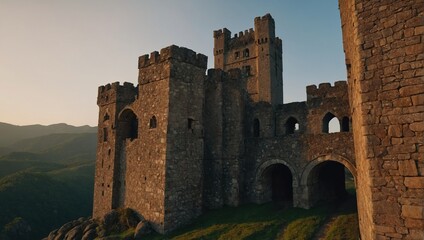The archer tower symbolizes hope for future generations standing strong through the ages
