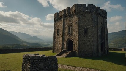 The archer tower tells stories of a bygone era, whispering history