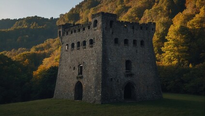The archer tower tells stories of love and valor, echoing through the ages