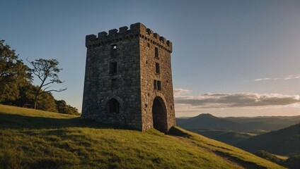 The archer tower whispers secrets of ancient battles long fought