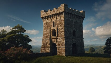 The archer tower whispers stories of ancient civilizations echoing through time