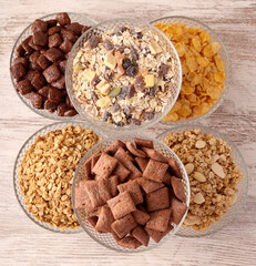 Variety breakfast mix.
