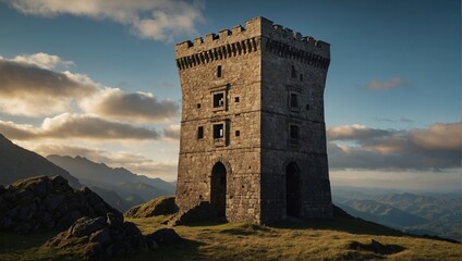 The archer tower whispers tales of love and bravery captivating all who come near