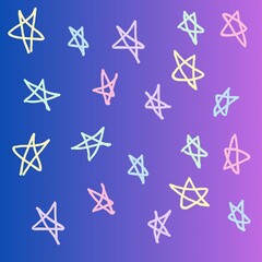 Obraz premium Star sky