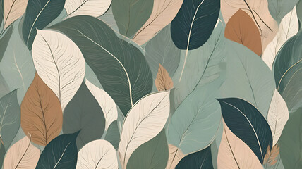 Fototapeta premium Calming Earthy Design 