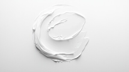 White lotion beauty skincare cream texture cosmetic product background  