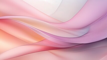 Soft Lavender Flagged waves