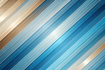 Fototapeta premium Abstract background of blue and beige gradient with diagonal stripe
