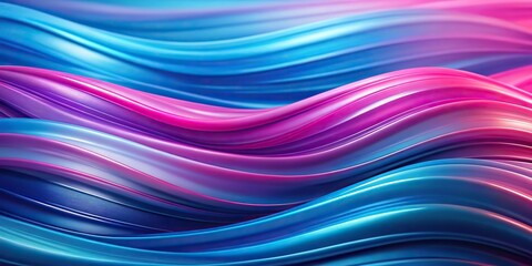 Abstract colorful background waves texture with blue and pink colors, smooth and blur texture close-up