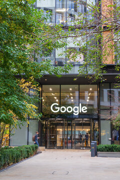 Google head office in the UK on Pancras Square Kings Cross London