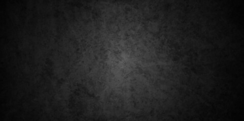 Gray concrete blackboard backdrop wall. Gray dirty concrete background wall grunge cement texture.  Dark rock texture black stone macro wall. black  vintage backdrop Style background with space.