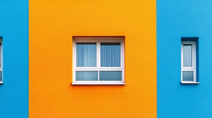 Vibrant Urban Architecture with Detailed Textures