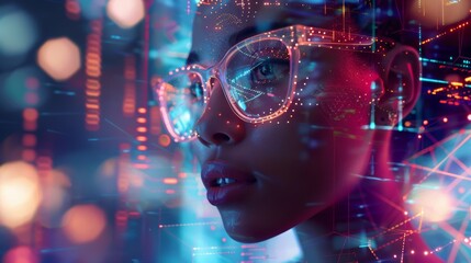 Holographic Video Call Concept with Digital Elements