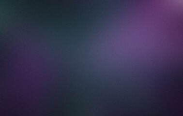 Obraz premium Dark Purple and Green Abstract Gradient Background with Soft Glow
