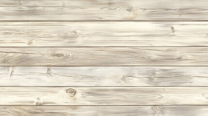 Naklejka premium A close-up view of light-colored wooden planks arranged in a horizontal pattern.